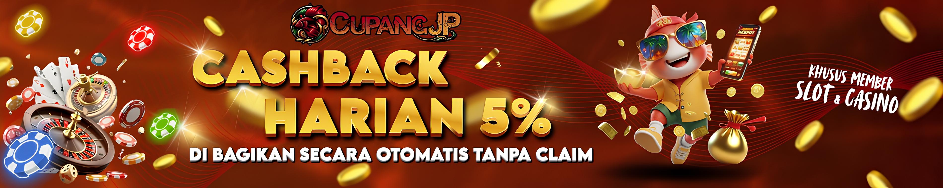 CASHBACK HARIAN CUPANG